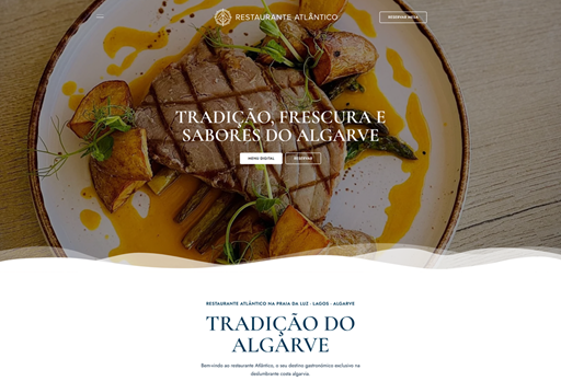 Screenshot do site Site Empresarial